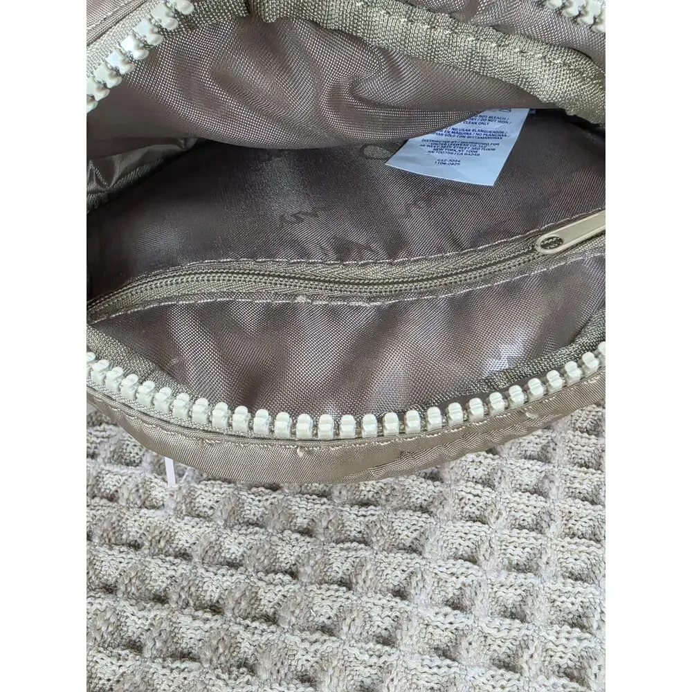 Champion Round Padded Crossbody Bag Khaki – Brand New With Tags